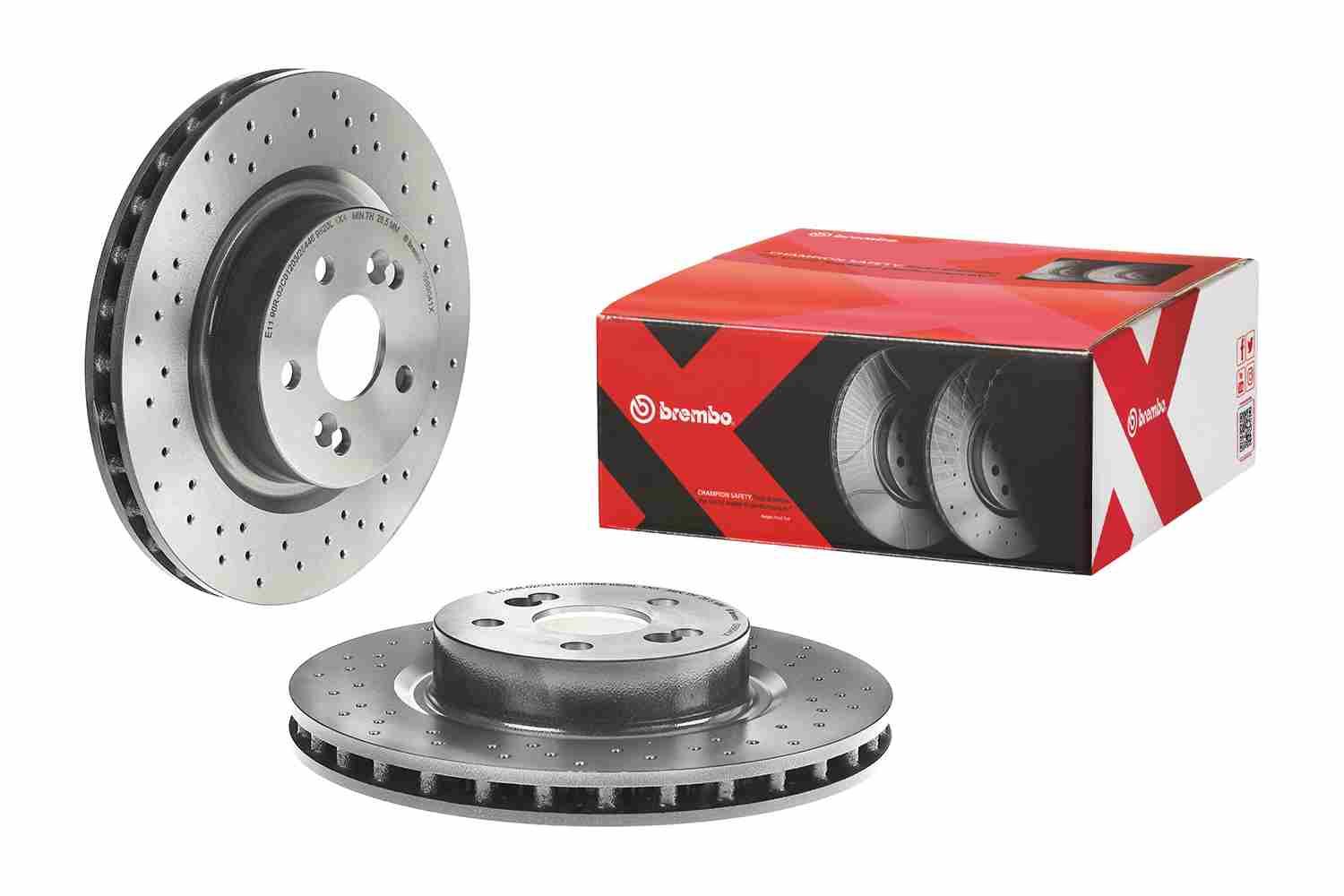 BREMBO 09.8904.1X - Bremsscheibe