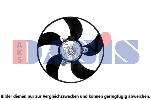 AKS DASIS 088175N - Lüfter, Motorkühlung