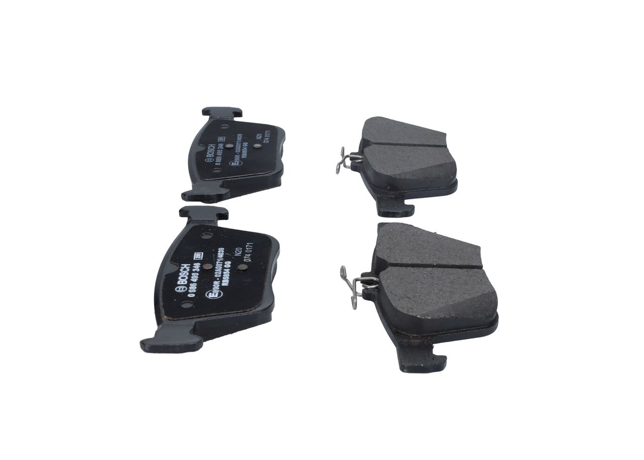BOSCH 0 986 495 346 - Bremsbelagsatz, Scheibenbremse