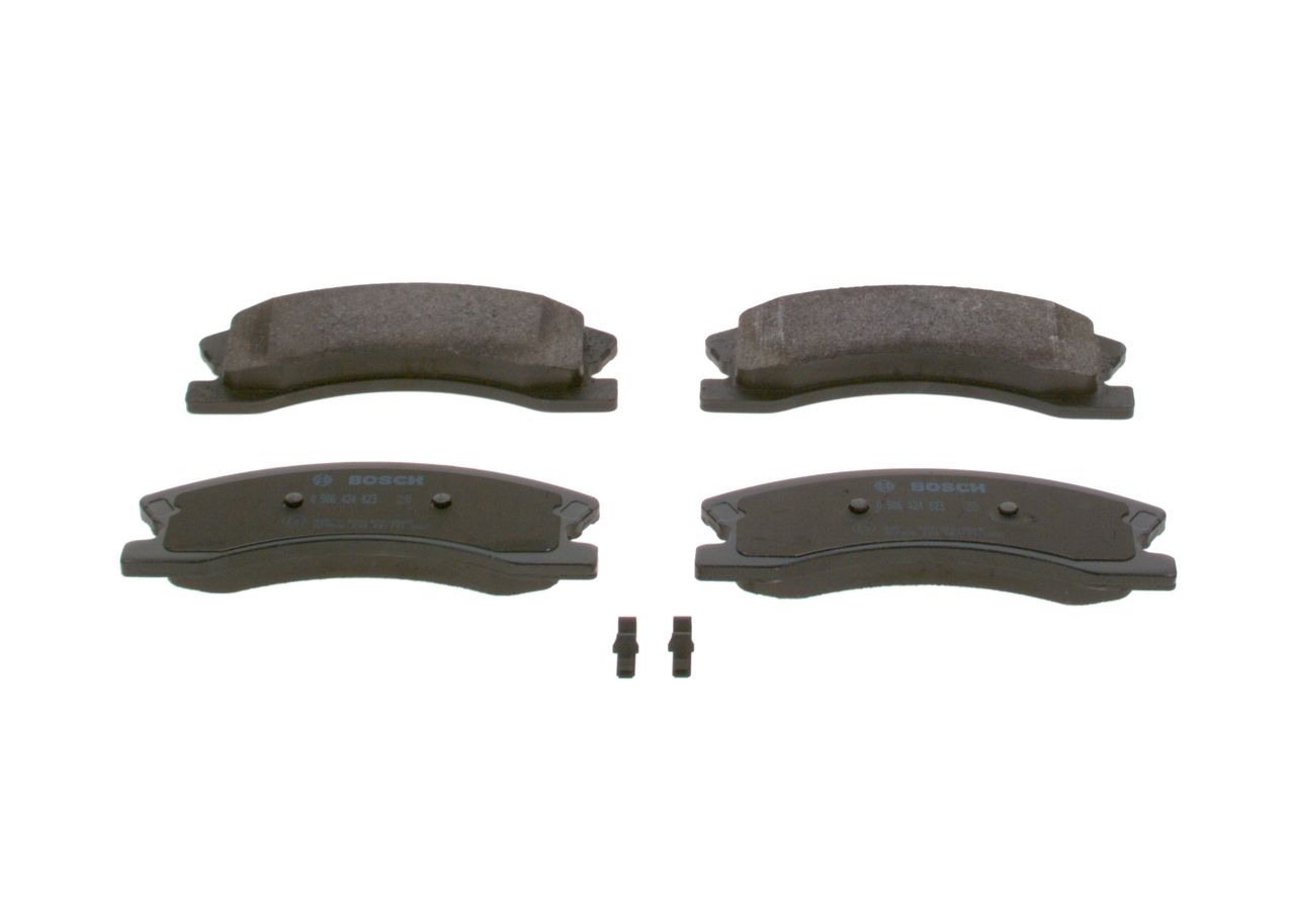 BOSCH 0 986 424 823 - Bremsbelagsatz, Scheibenbremse