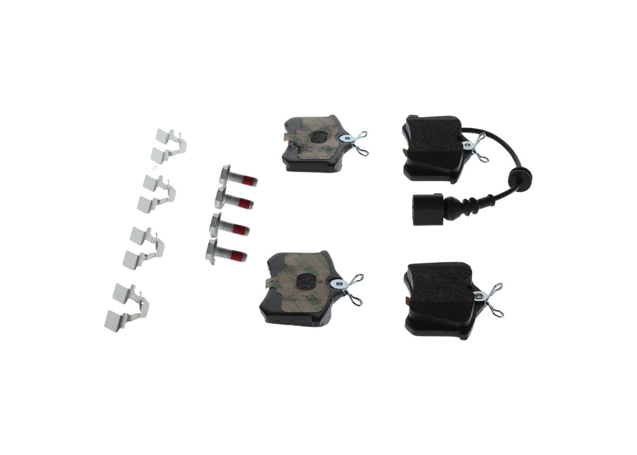 BOSCH 0 986 494 598 - Bremsbelagsatz, Scheibenbremse