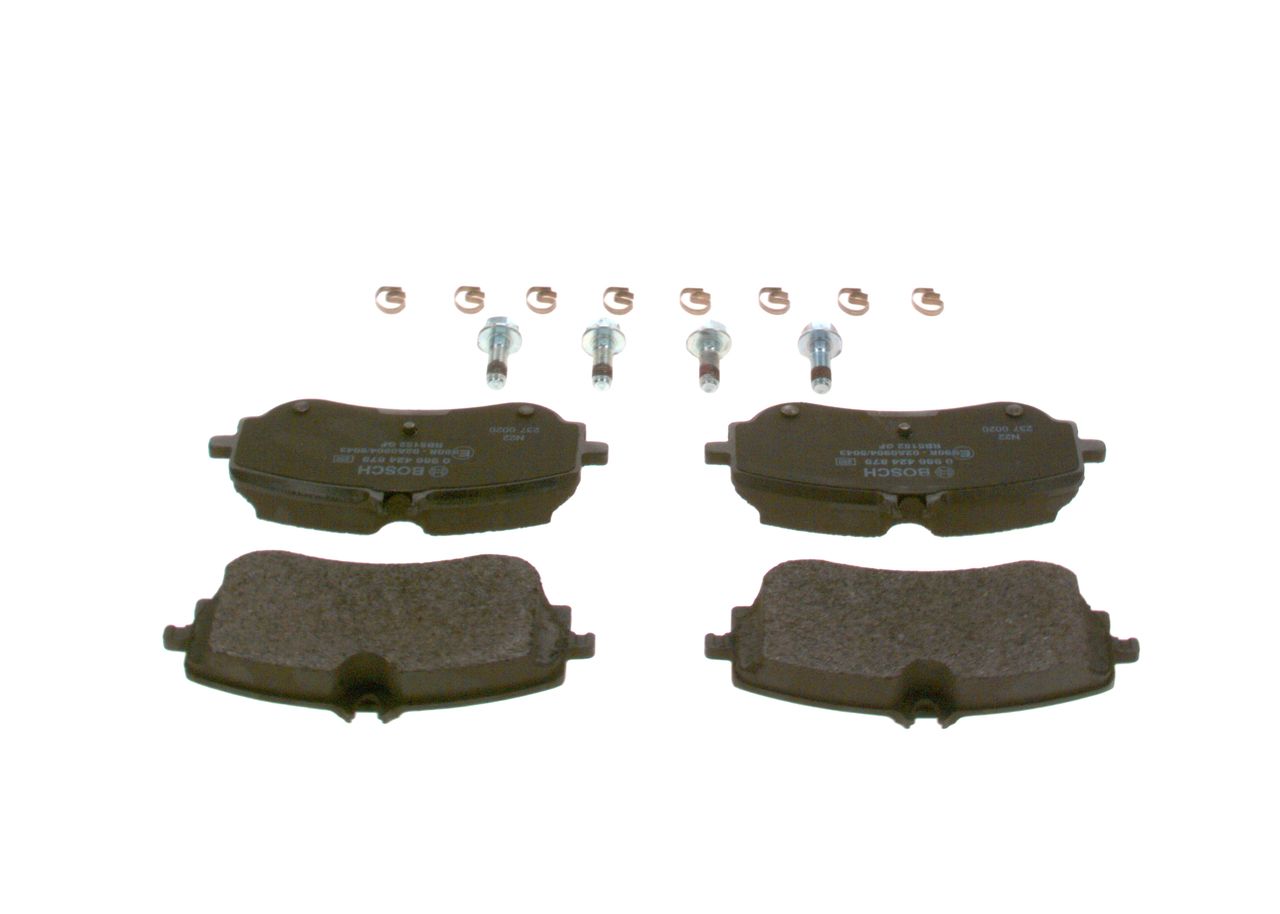 BOSCH 0 986 424 875 - Bremsbelagsatz, Scheibenbremse