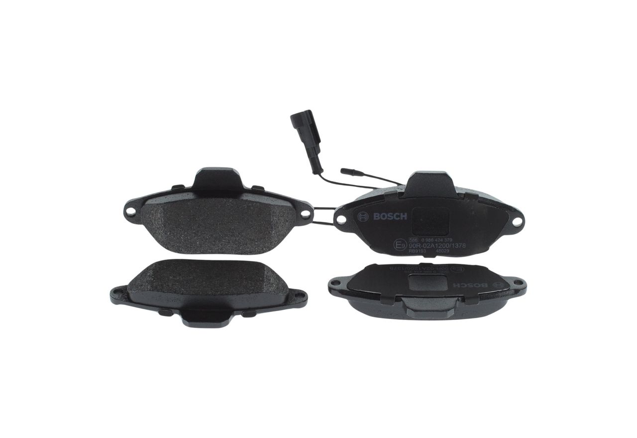 BOSCH 0 986 424 379 - Bremsbelagsatz, Scheibenbremse
