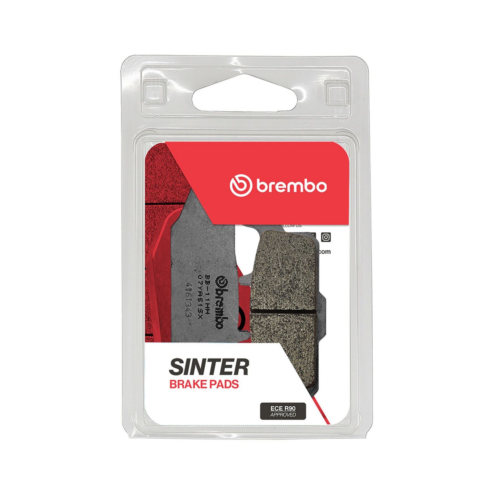 BREMBO 07YA51SX - Bremsbelagsatz, Scheibenbremse