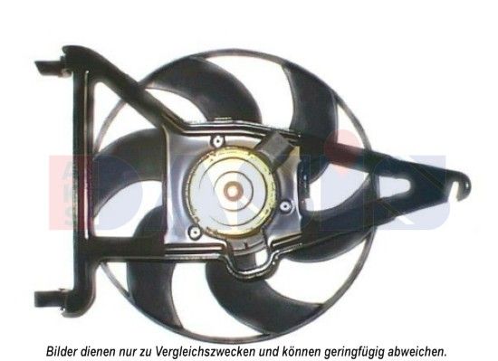 AKS DASIS 068039N - Lüfter, Motorkühlung