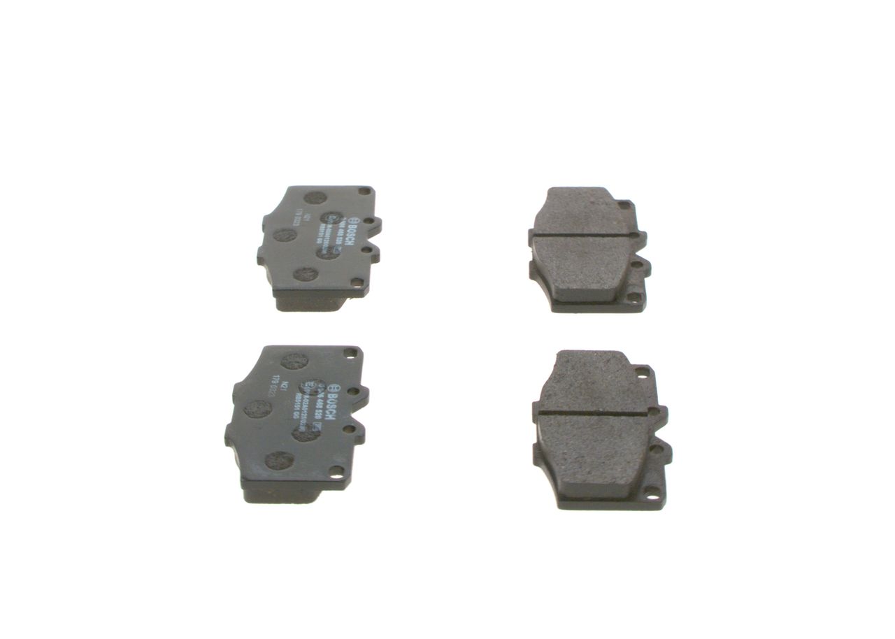 BOSCH 0 986 468 520 - Bremsbelagsatz, Scheibenbremse