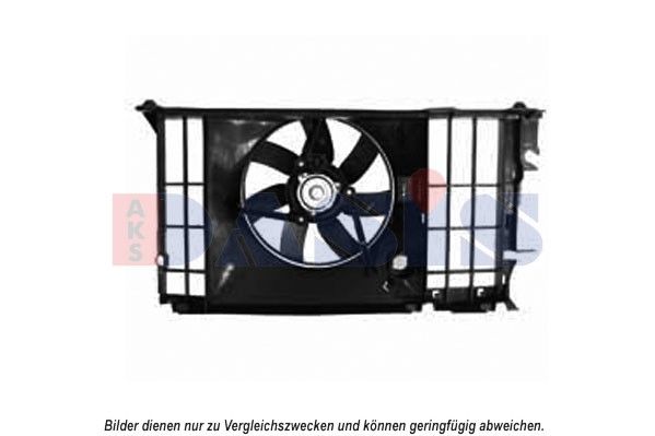 AKS DASIS 068035N - Lüfter, Motorkühlung