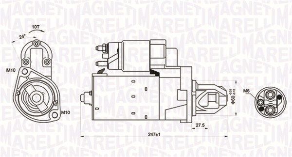 MAGNETI MARELLI 063721249010 - Starter