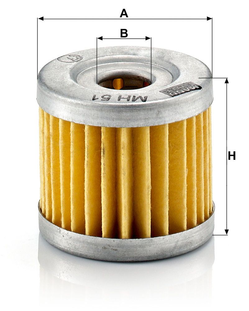 MANN-FILTER MH 51 - Ölfilter