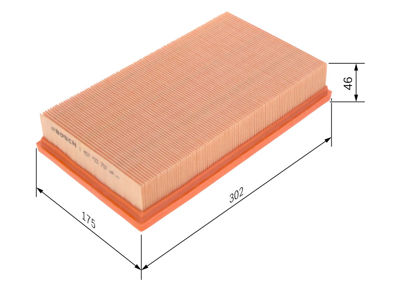 BOSCH 1 457 433 797 - Luftfilter
