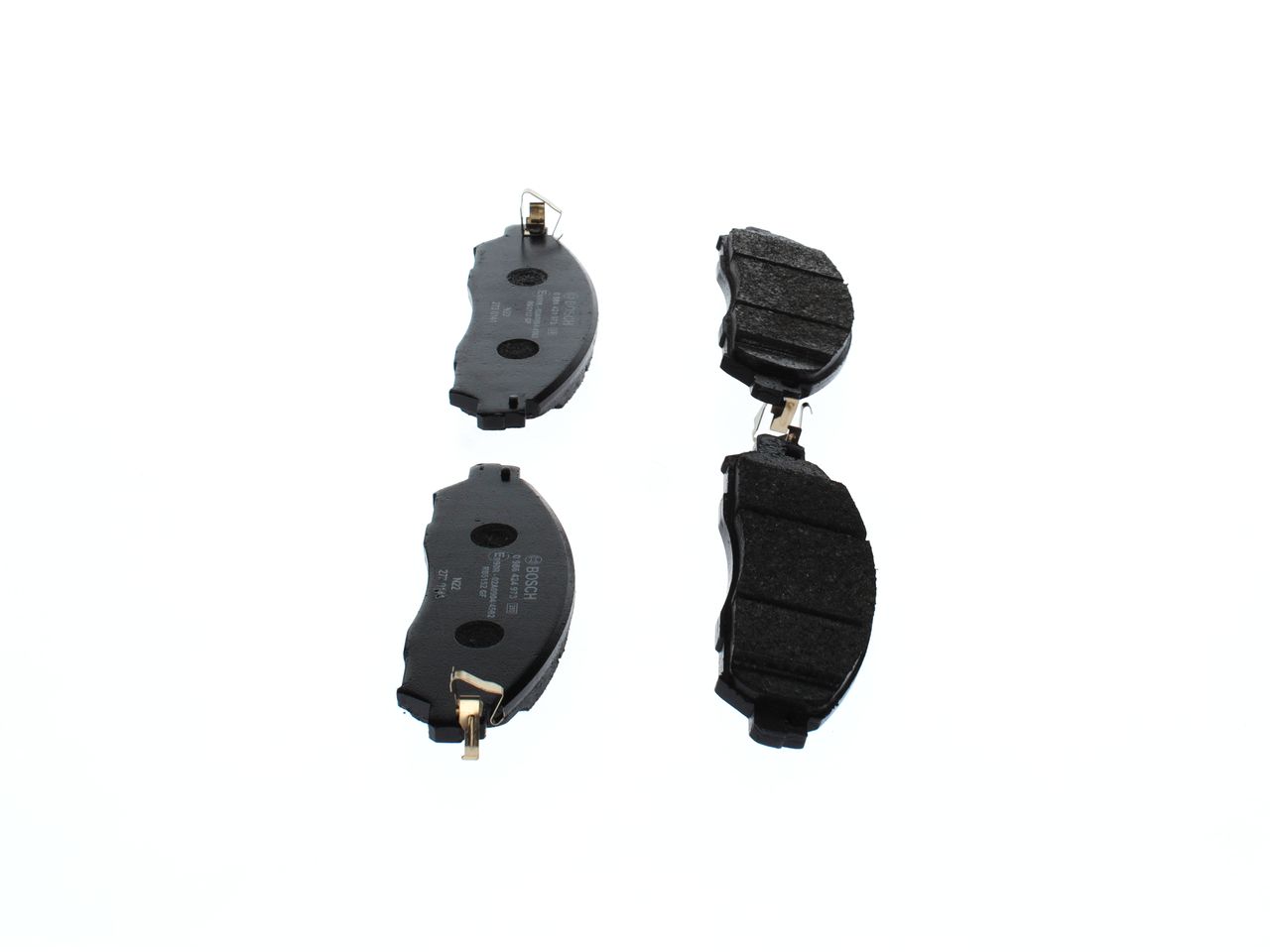 BOSCH 0 986 424 973 - Bremsbelagsatz, Scheibenbremse