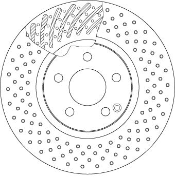TRW DF4862S - Bremsscheibe