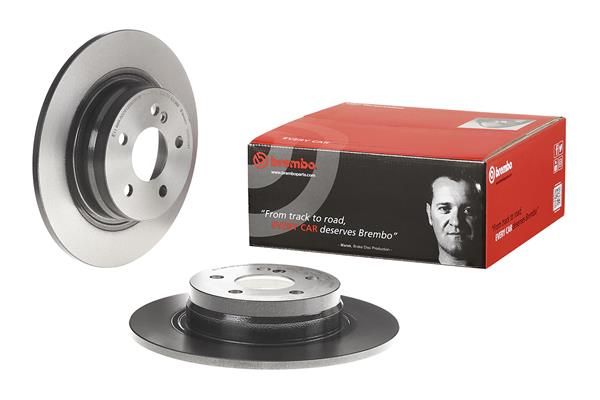 BREMBO 08.A612.41 - Bremsscheibe