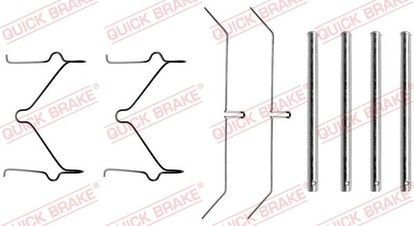 QUICK BRAKE 109-1050 - Zubehörsatz, Scheibenbremsbelag