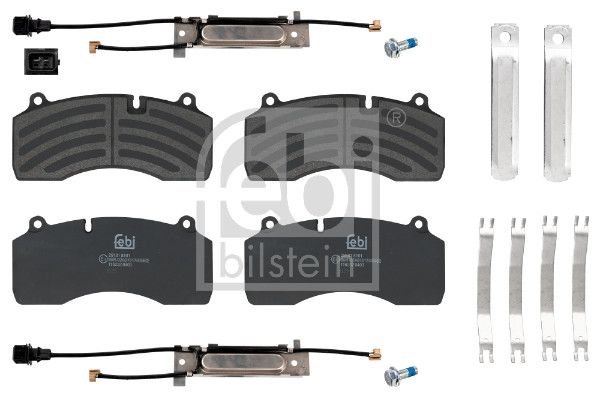 FEBI BILSTEIN 116232 - Bremsbelagsatz, Scheibenbremse