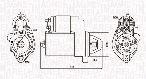 MAGNETI MARELLI 063720612010 - Starter