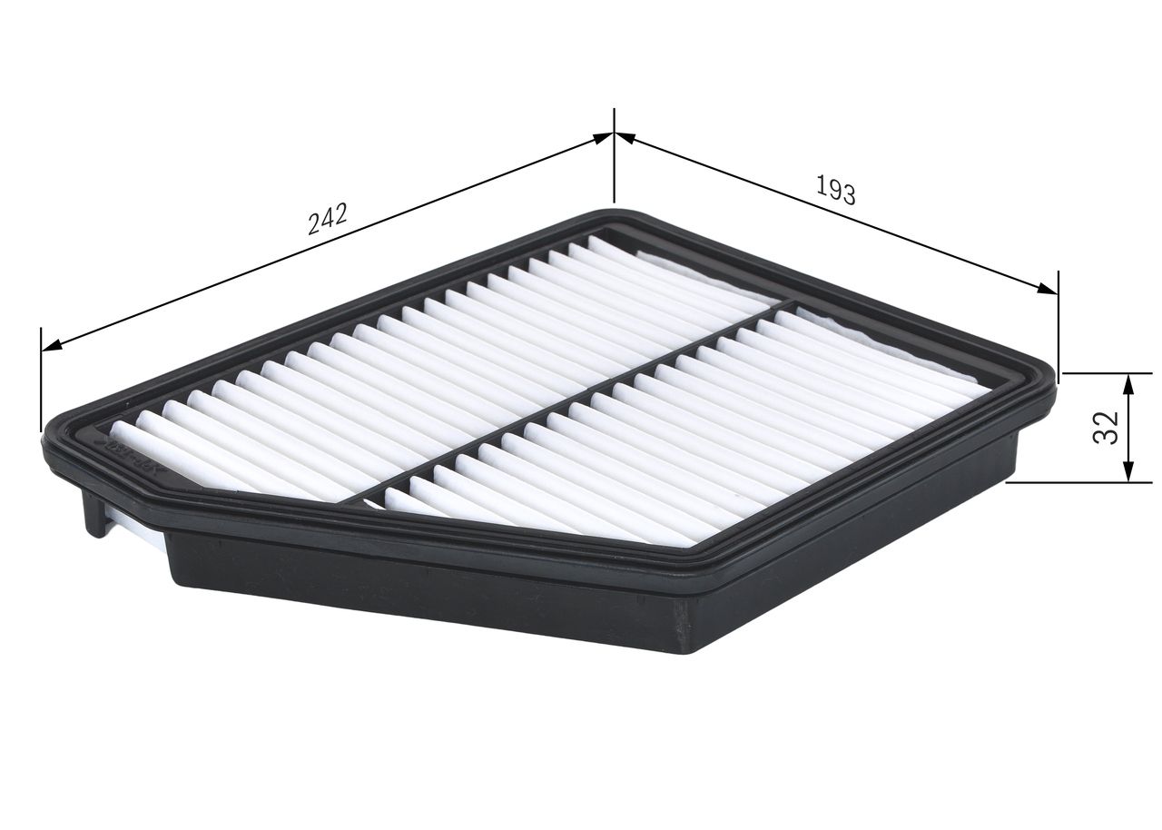BOSCH 1 457 433 584 - Luftfilter