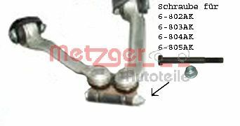 METZGER AUTOTEILE 55002118 - Montagesatz, Lenker