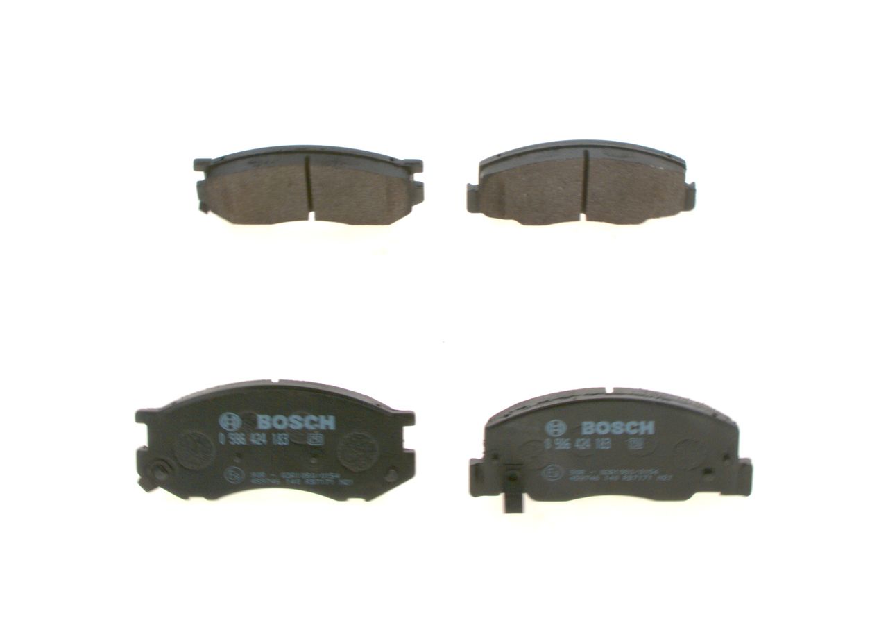 BOSCH 0 986 424 183 - Bremsbelagsatz, Scheibenbremse
