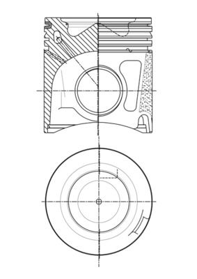 MAHLE 007 PI 00147 000 - Kolben