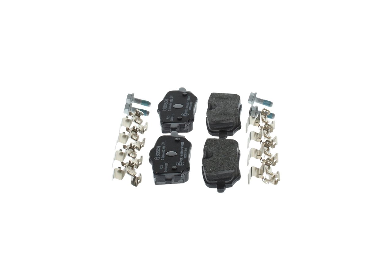 BOSCH 0 986 460 280 - Bremsbelagsatz, Scheibenbremse