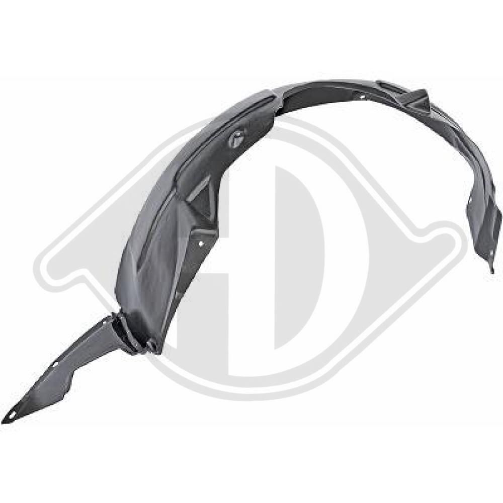 DIEDERICHS 6835008 - Verkleidung, Radhaus