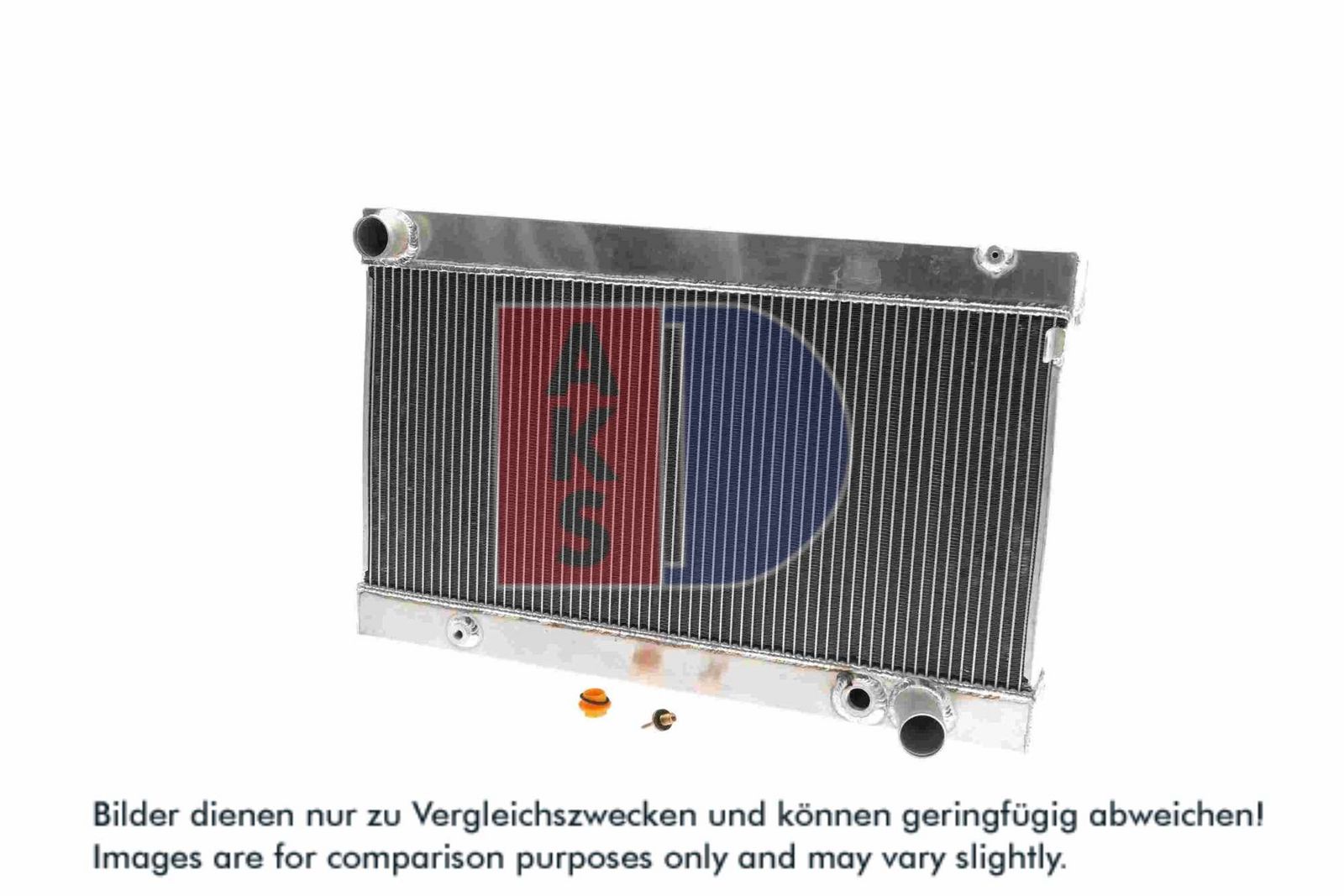AKS DASIS 080014AL - Kühler, Motorkühlung