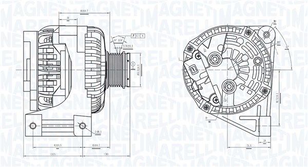 MAGNETI MARELLI 063731439010 - Generator