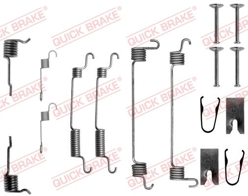 QUICK BRAKE 105-0764 - Zubehörsatz, Bremsbacken