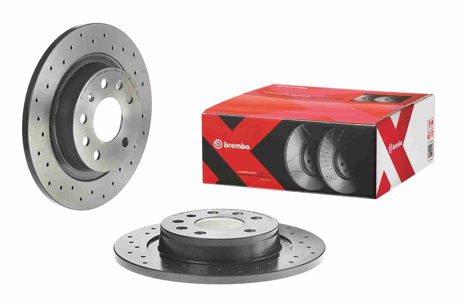 BREMBO 08.9511.1X - Bremsscheibe