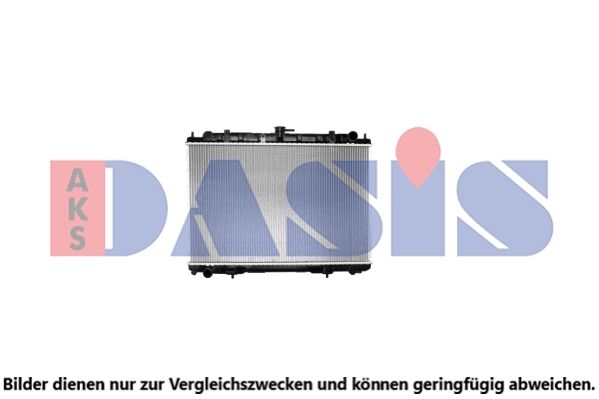 AKS DASIS 070204N - Kühler, Motorkühlung
