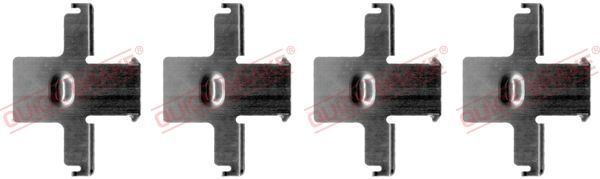 QUICK BRAKE 109-1157 - Zubehörsatz, Scheibenbremsbelag