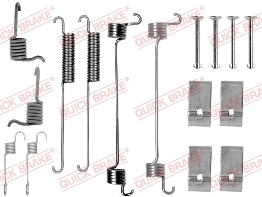 QUICK BRAKE 105-0676 - Zubehörsatz, Bremsbacken
