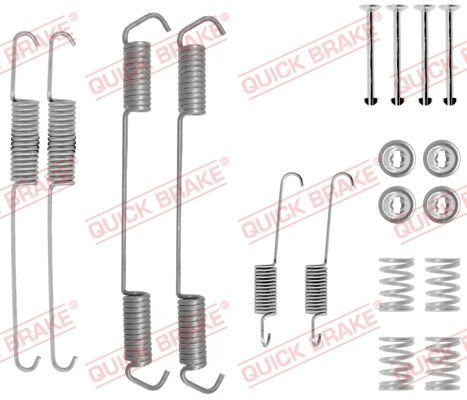 QUICK BRAKE 105-0689 - Zubehörsatz, Bremsbacken
