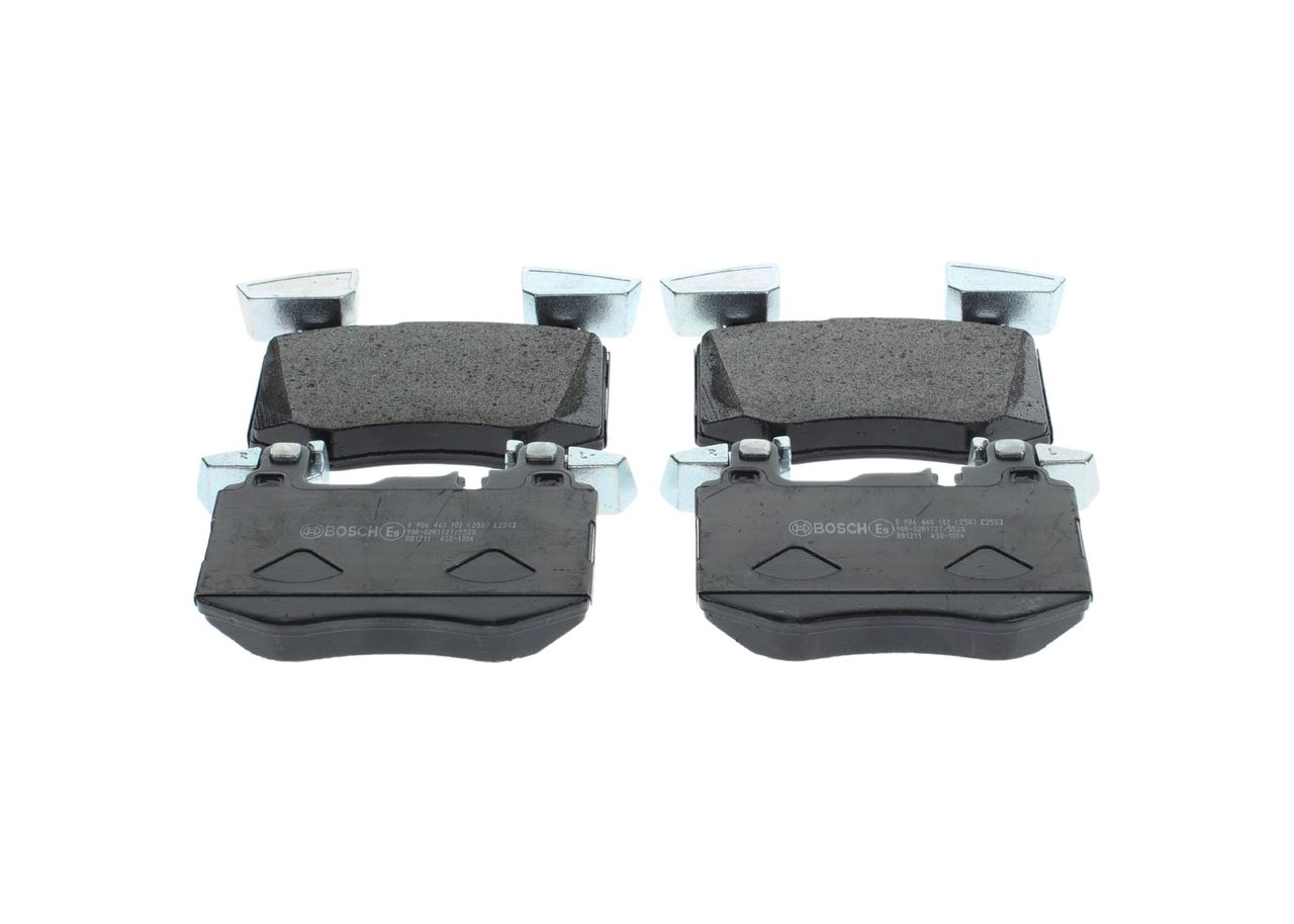 BOSCH 0 986 460 102 - Bremsbelagsatz, Scheibenbremse