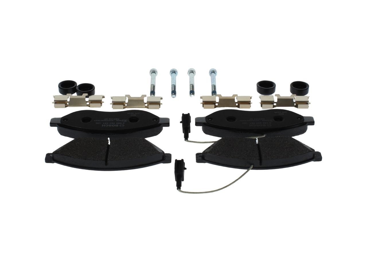 BOSCH 0 986 494 581 - Bremsbelagsatz, Scheibenbremse