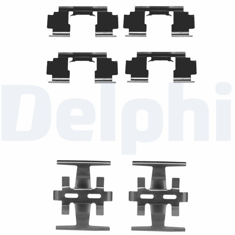 DELPHI LX0130 - Zubehörsatz, Scheibenbremsbelag
