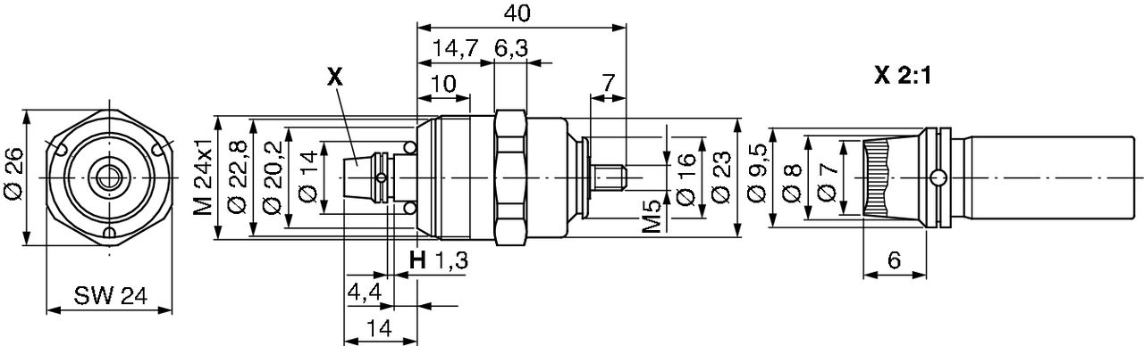 BOSCH 0 330 001 047 - Hubmagnet