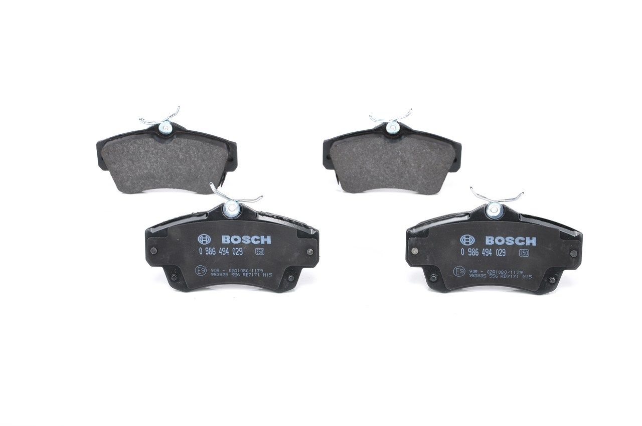 BOSCH 0 986 494 029 - Bremsbelagsatz, Scheibenbremse