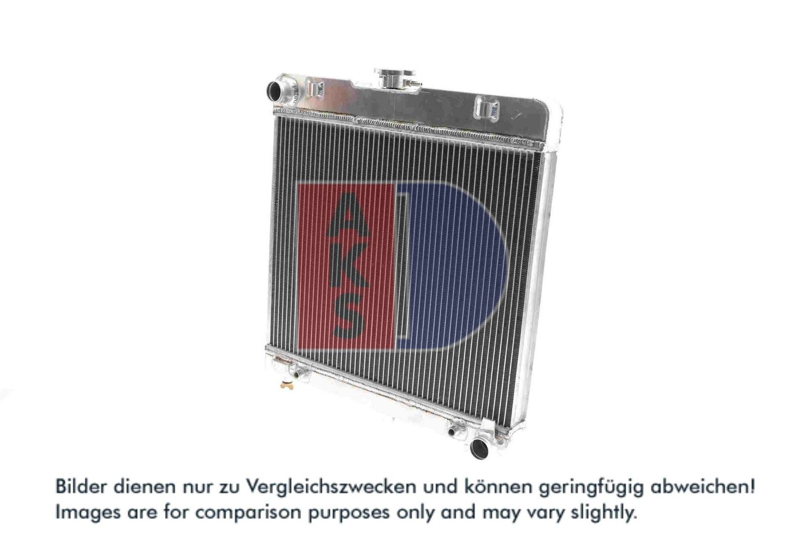 AKS DASIS 120170AL - Kühler, Motorkühlung