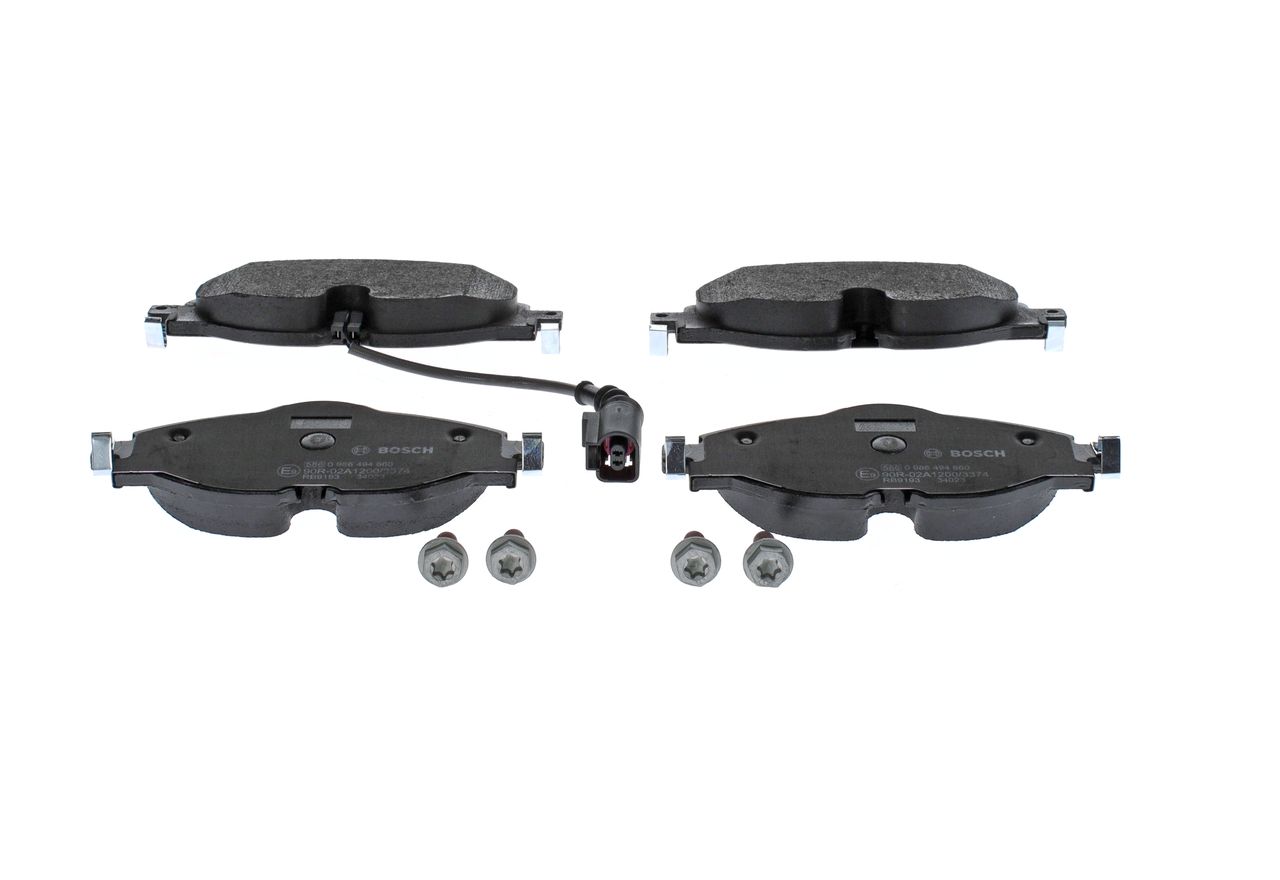 BOSCH 0 986 494 660 - Bremsbelagsatz, Scheibenbremse