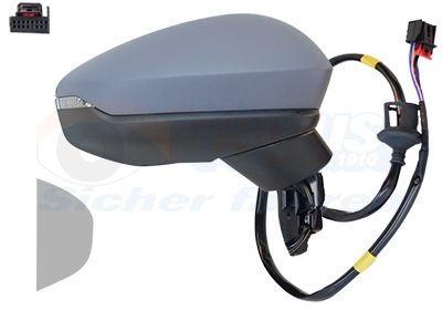 VAN WEZEL 0367808 - Außenspiegel
