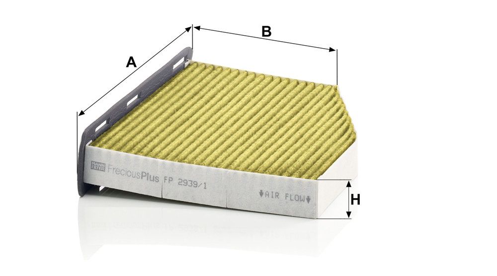 MANN-FILTER FP 2939/1 - Filter, Innenraumluft