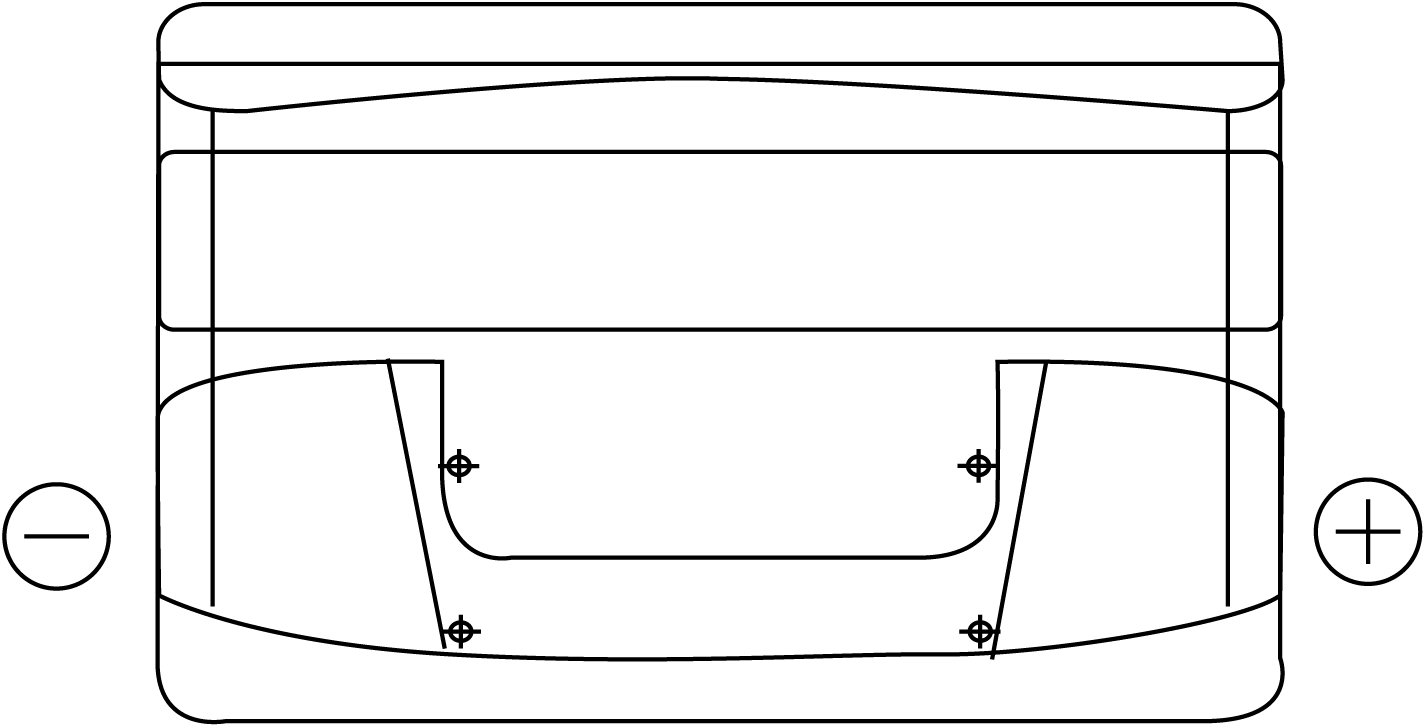 EXIDE EB852 - Starterbatterie