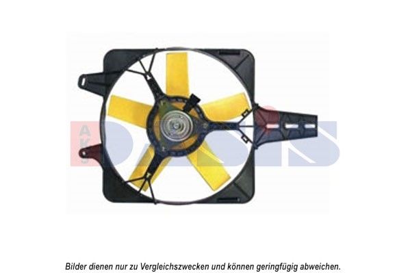 AKS DASIS 088106N - Lüfter, Motorkühlung