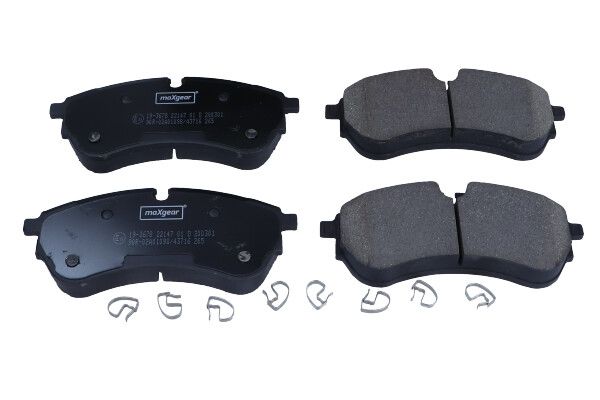 MAXGEAR 19-3678 - Bremsbelagsatz, Scheibenbremse