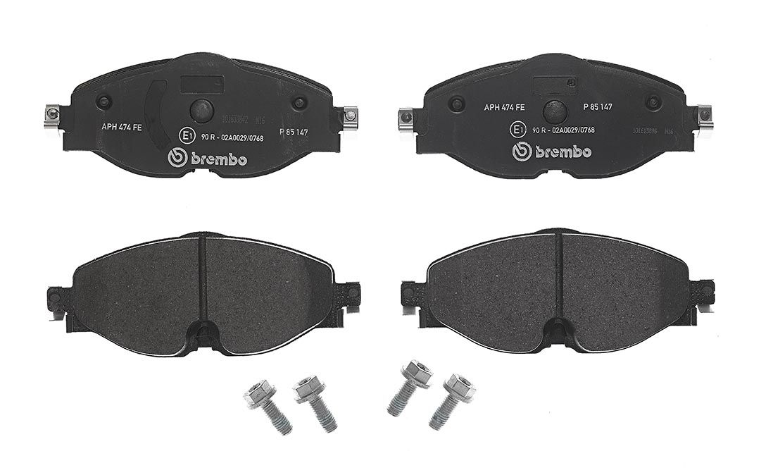 BREMBO P 85 147 - Bremsbelagsatz, Scheibenbremse