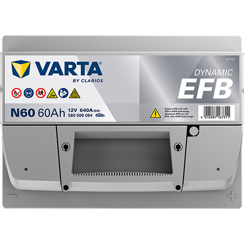 VARTA 560500064K262 - Starterbatterie