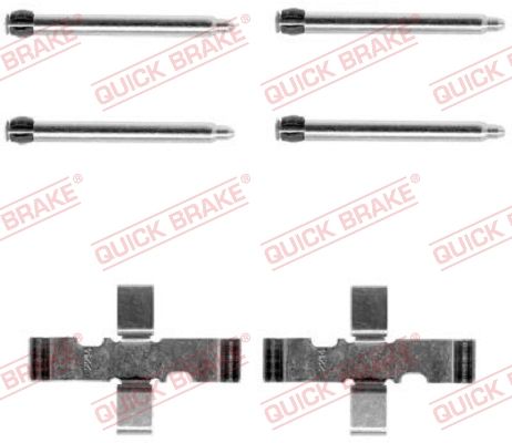 QUICK BRAKE 109-1101 - Zubehörsatz, Scheibenbremsbelag
