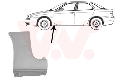 VAN WEZEL 0156155 - Kotflügel